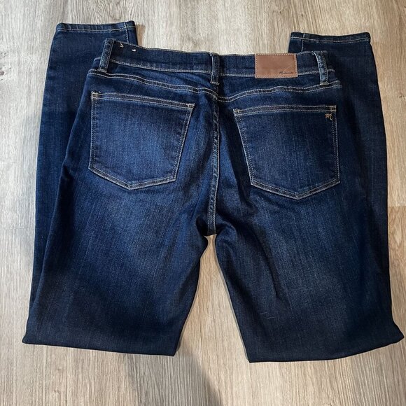 Madewell Skinny Skinny Jeans Size 28 Dark Wash Cotton Blend - Picture 3 of 13